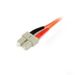 LWL Duplexkabel 62,5/125 µm LC/SC orange 2m LWL Duplexkabel 62,5/125 µm LC/SC orange 2m