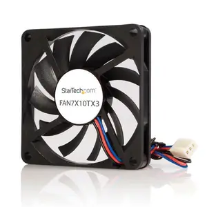 70mm Gehäuselüfter - Lüfter für PC Gehäuse mit 3-pin Molex Stecker 70mm Gehäuselüfter - Lüfter für PC Gehäuse mit 3-pin Molex Stecker