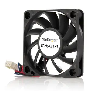 60mm Gehäuselüfter - Lüfter für PC Gehäuse mit 3-pin Molex Stecker 60mm Gehäuselüfter - Lüfter für PC Gehäuse mit 3-pin Molex Stecker