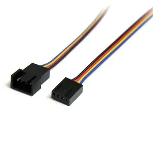 4 Pin Molex Lüfter Verlängerungskabel Stecker/Buchse 0,3 m 4 Pin Molex Lüfter Verlängerungskabel Stecker/Buchse 0,3 m
