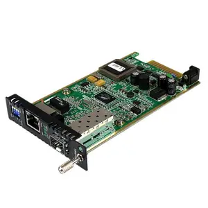 Gigabit Ethernet LWL / Glasfaser Medienkonverter Kartenmodul mit SFP Steckplatz Gigabit Ethernet LWL / Glasfaser Medienkonverter Kartenmodul mit SFP Steckplatz