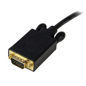 DisplayPort/VGA Anschlusskabel Stecker/Stecker Schwarz 1,8 m