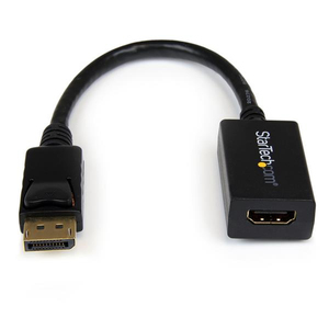 DisplayPort/HDMI Adapter Stecker/Buchse Schwarz