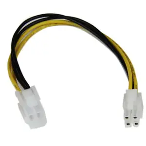 ATX12V 4 Pin P4 CPU-Verlängerungskabel Stecker/Buchse 0,2 m ATX12V 4 Pin P4 CPU-Verlängerungskabel Stecker/Buchse 0,2 m