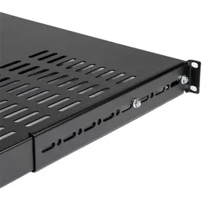 19" 1HE verstellbarer Schwerlast Fachboden für Server/Rack max. 113kg 19" 1HE verstellbarer Schwerlast Fachboden für Server/Rack max. 113kg