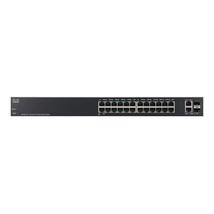 Small Business Smart Plus SG220-24 Fast Ethernet Switch 24ports 10/100 + 2ports Gigabit SFP managed
