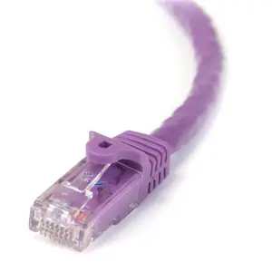 Patchkabel RJ-45 U/UTP Cat6 violett 2m Patchkabel RJ-45 U/UTP Cat6 violett 2m