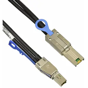 Externes SAS Kabel Mini HD 12Gbps zu HD 6Gbps SFF 8644 zu SFF 8088 2m Externes SAS Kabel Mini HD 12Gbps zu HD 6Gbps SFF 8644 zu SFF 8088 2m
