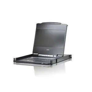 KVM DVI Full HD LCD Konsole mit 43,9 cm (17,3") Display DVI/HDMI 1 HE DE-Layout KVM DVI Full HD LCD Konsole mit 43,9 cm (17,3") Display DVI/HDMI 1 HE DE-Layout