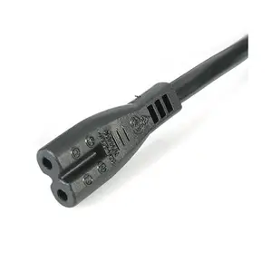 Laptop Power Cord 2 Slot for UK BS1363 to C7 Laptop Power Cord 2 Slot for UK BS1363 to C7