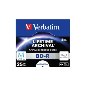 M-Disc BD-R Blu-Ray 25 GB 4x Speed Jewel Case M-Disc BD-R Blu-Ray 25 GB 4x Speed Jewel Case