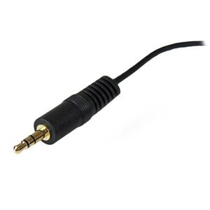 StarTech 3,5 mm cinchnextensionscable plug/socket black 3,6m