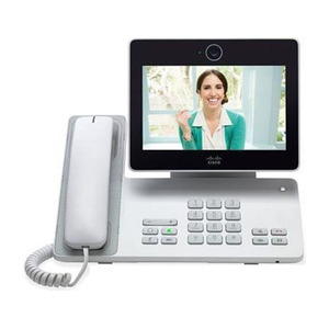 DX650 Desktop-Collaboration-Telefon VoIP Farben-Display 7" Touchscreen WLAN schnurgebunden weiß