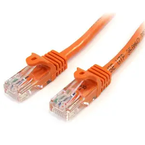 Patchkabel Cat5e RJ-45/RJ-45 Stecker/Stecker Snagless Orange 3m Patchkabel Cat5e RJ-45/RJ-45 Stecker/Stecker Snagless Orange 3m