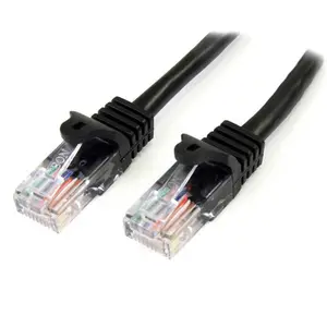 Patchkabel RJ-45 U/UTP Cat5e schwarz 3m Patchkabel RJ-45 U/UTP Cat5e schwarz 3m