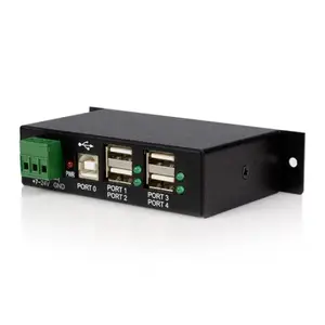 4 Port USB 2.0 Hub Schwarz 4 Port USB 2.0 Hub Schwarz