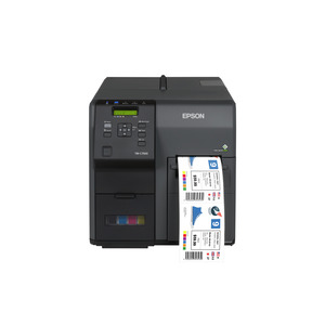 ColorWorks C7500, Cutter, Disp., USB, Ethernet, NiceLabel, schwarz