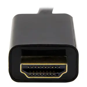 StarTech Mini DisplayPort to HDMI cable plug/plug black 2 m StarTech Mini DisplayPort to HDMI cable plug/plug black 2 m
