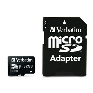 Pro microSDHC Card 32 GB Class 10 UHS-I inkl. Adapter