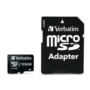 Premium microSDXC Card 128 GB Class 10 UHS-I incladaptor Premium microSDXC Card 128 GB Class 10 UHS-I incladaptor