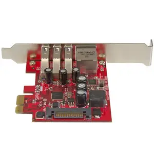 3-Port PCIe USB 3.0 Schnittstellenkarte mit Gigabit Ethernet 3-Port PCIe USB 3.0 Schnittstellenkarte mit Gigabit Ethernet