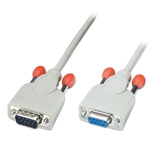 RS-232 Extension Cable Male/Female Grey 5 m