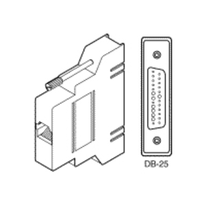 Catalyst 2500 Modem Kabel male DB-25