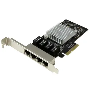 4-Port PCIe Gigabit Ethernet Low Profile Netzwerkkarte 4-Port PCIe Gigabit Ethernet Low Profile Netzwerkkarte