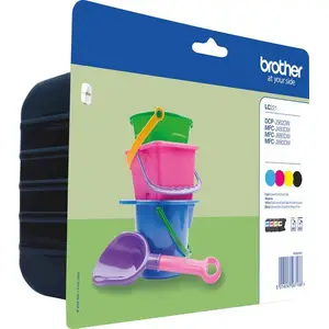 Bredher Ink Cartridge LC221VALBPDR cyan, yellow, magenta, black Multipack Bredher Ink Cartridge LC221VALBPDR cyan, yellow, magenta, black Multipack