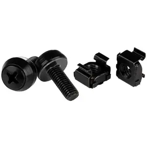 Käfigmuttern und Schrauben M6 x 12mm für Rack 50er Käfigmuttern und Schrauben M6 x 12mm für Rack 50er