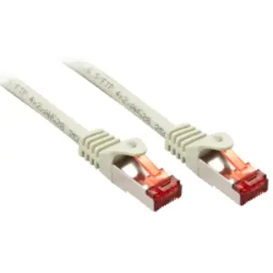 Patchkabel RJ-45 S/FTP Cat6 Grau 15 m Patchkabel RJ-45 S/FTP Cat6 Grau 15 m