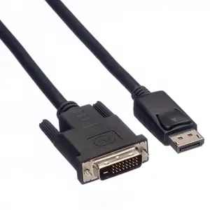 Videokabel DisplayPort/DVI Stecker/Stecker Schwarz 3m Videokabel DisplayPort/DVI Stecker/Stecker Schwarz 3m