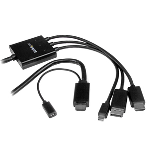HDMI, DisplayPort oder Mini DisplayPort auf HDMI Konverter 2m
