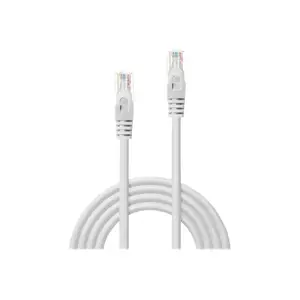 Basic Patchkabel Cat6 RJ-45/RJ-45 Stecker/Stecker Weiß 2m Basic Patchkabel Cat6 RJ-45/RJ-45 Stecker/Stecker Weiß 2m
