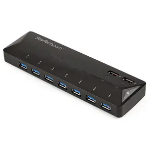 7 Port USB 3.0 Hub plus dediziertem Ladeport - 2 x 2,4A Port 7 Port USB 3.0 Hub plus dediziertem Ladeport - 2 x 2,4A Port