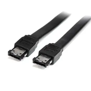eSATA Kabel eSATA/eSATA Stecker/Stecker Schwarz 1,8m eSATA Kabel eSATA/eSATA Stecker/Stecker Schwarz 1,8m