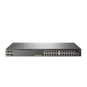 HP Aruba 2930F 24G PoE+ 4SFP+ Switch Managed 24x10/100/1000 (PoE+) + 4x1 Gigabit/10 Gigabit SFP+ (Uplink) an Rack montierbar PoE+ HP Aruba 2930F 24G PoE+ 4SFP+ Switch Managed 24x10/100/1000 (PoE+) + 4x1 Gigabit/10 Gigabit SFP+ (Uplink) an Rack montierbar PoE+