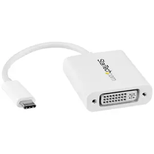 USB-C auf DVI Adapter weiß USB-C auf DVI Adapter weiß
