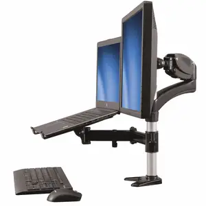 Monitorarm One-Touch höhenverstellbar für 38,1-68,6cm (15-27") max. Traglast 8kg Monitorarm One-Touch höhenverstellbar für 38,1-68,6cm (15-27") max. Traglast 8kg