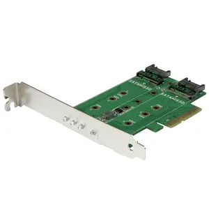 M.2 SSD (NGFF) Adapterkarte 3 Port 1xPCIe(NVMe)/M.2/2x SATA III M.2 PCIe 3.0 M.2 SSD (NGFF) Adapterkarte 3 Port 1xPCIe(NVMe)/M.2/2x SATA III M.2 PCIe 3.0