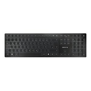 KW 9100 SLIM Wireless Tastatur Layout Deutsch Schwarz/Silber