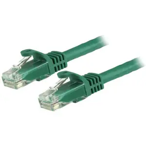 Snagless Patchkabel Cat6 RJ-45/RJ-45 Stecker/Stecker Grün 10m Snagless Patchkabel Cat6 RJ-45/RJ-45 Stecker/Stecker Grün 10m