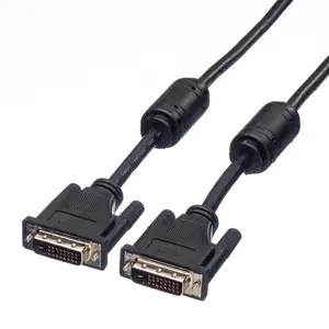 DVI 24+1 ST to DVI 24+1 ST displaycable black 2m DVI 24+1 ST to DVI 24+1 ST displaycable black 2m