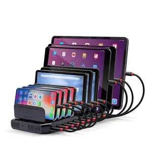 USB-Ladestation für 10 Tablets & Smartph USB-Ladestation für 10 Tablets & Smartph
