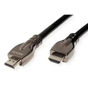 HDMI Ultra HD Kabel mit Ethernet Stecker/Stecker Schwarz 15m HDMI Ultra HD Kabel mit Ethernet Stecker/Stecker Schwarz 15m
