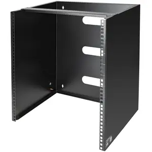 12U Halterung für flache Rack Geräte - 12HE Wandmontage 12U Halterung für flache Rack Geräte - 12HE Wandmontage