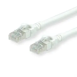 Patchkabel RJ-45 S/FTP Cat6a weiß 3m Patchkabel RJ-45 S/FTP Cat6a weiß 3m