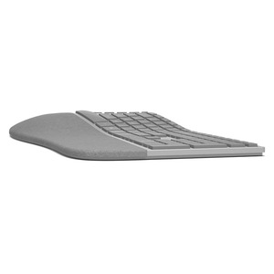 Surface ergonomische Tastatur silber