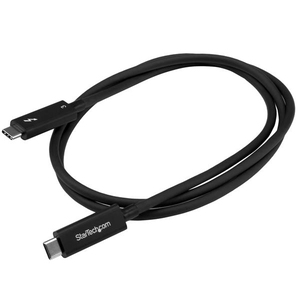 Thunderbolt 3/USB-C Kabel Stecker/Stecker schwarz 1m