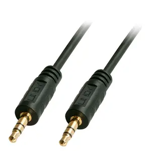 Premium Audiokabel mit 3,5 mm Klinkenstecker 5m Schwarz Premium Audiokabel mit 3,5 mm Klinkenstecker 5m Schwarz